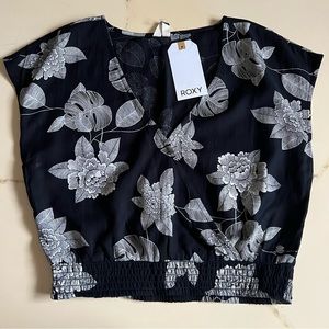 Roxy Floral Crop Top